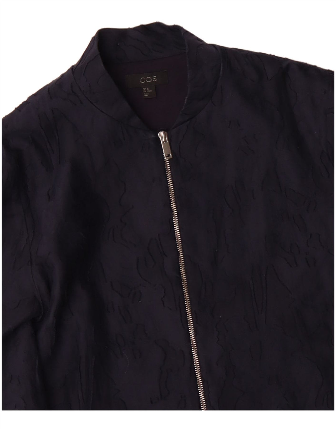 Soprabito da donna COS EU 40 cotone mimetico medio blu navy