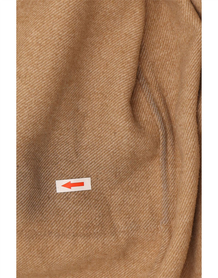 Cappotto oversize da donna Zara UK 14 Lana beige medio