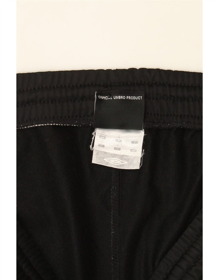 UMBRO Mens Tracksuit Trousers Small  Black Polyester Vintage Umbro and Second-Hand Umbro from Messina Hembry 