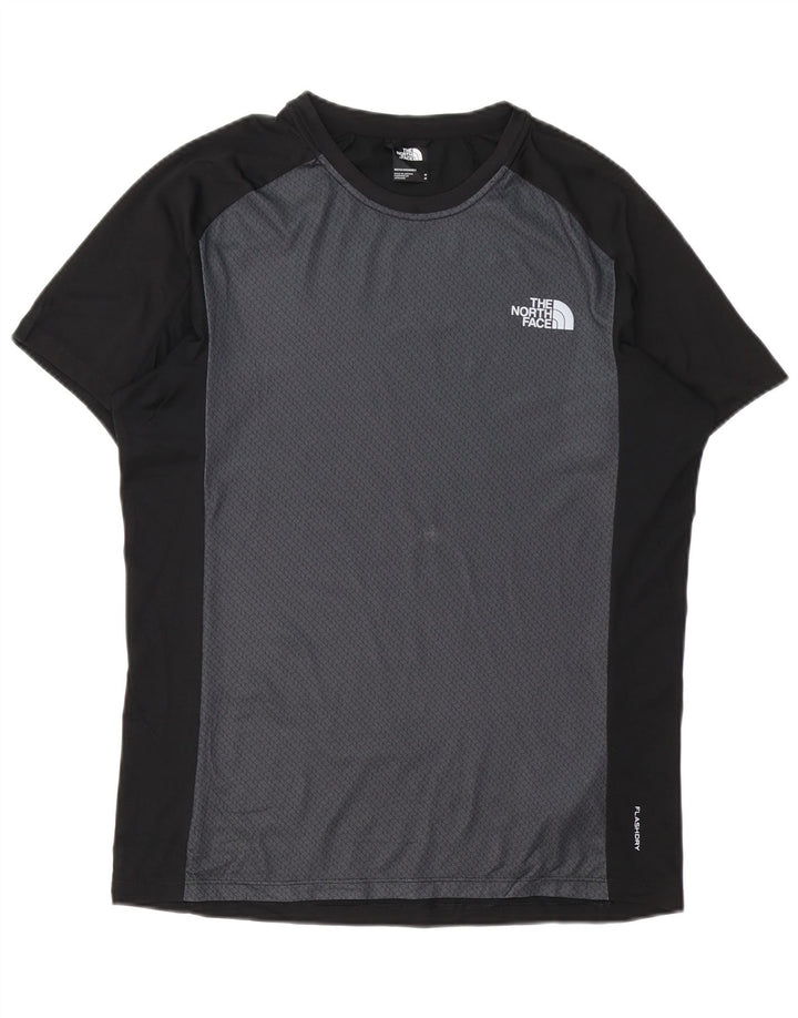 T-shirt da uomo The North Face Top in poliestere color block medio nero
