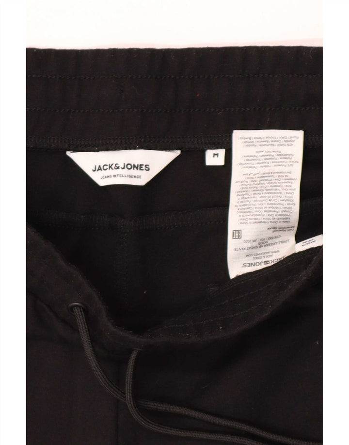 Pantaloni da tuta da uomo Jack & Jones Joggers medio poliestere nero