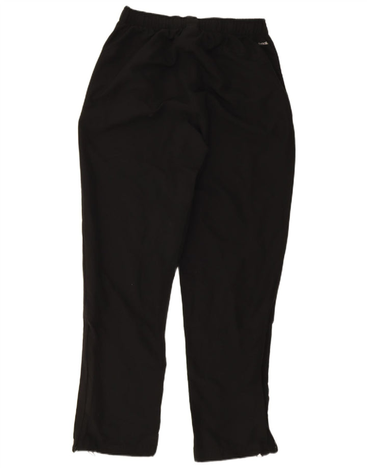 Pantaloni da tuta Adidas Climalite da uomo medio poliestere nero