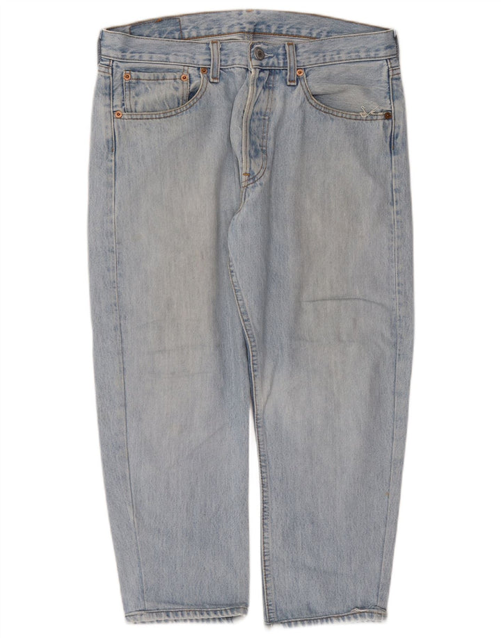 LEVI'S Mens Cropped Tapered Jeans W34 L22  Blue