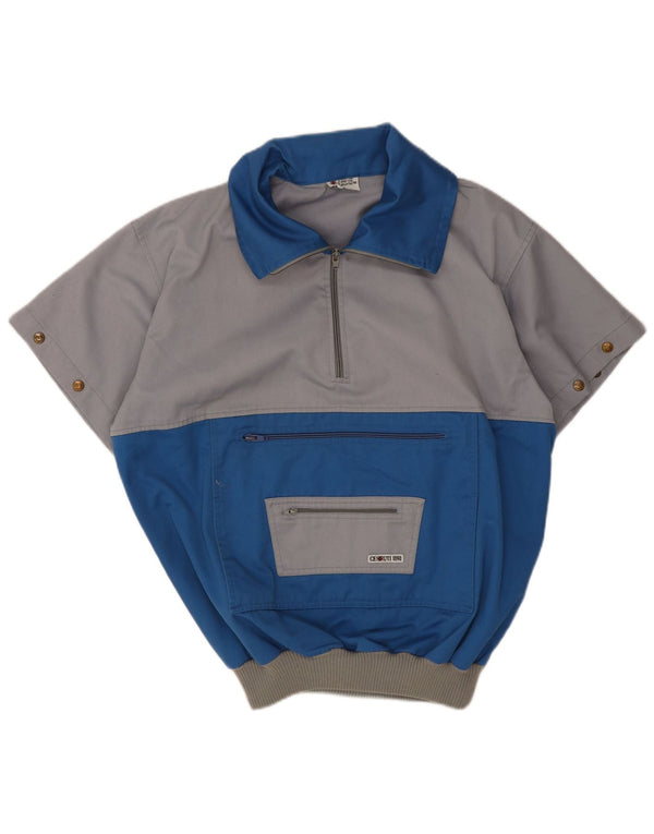 Cerruti 1881 Tuta da uomo pullover Top IT 50 Blu medio Colourblock