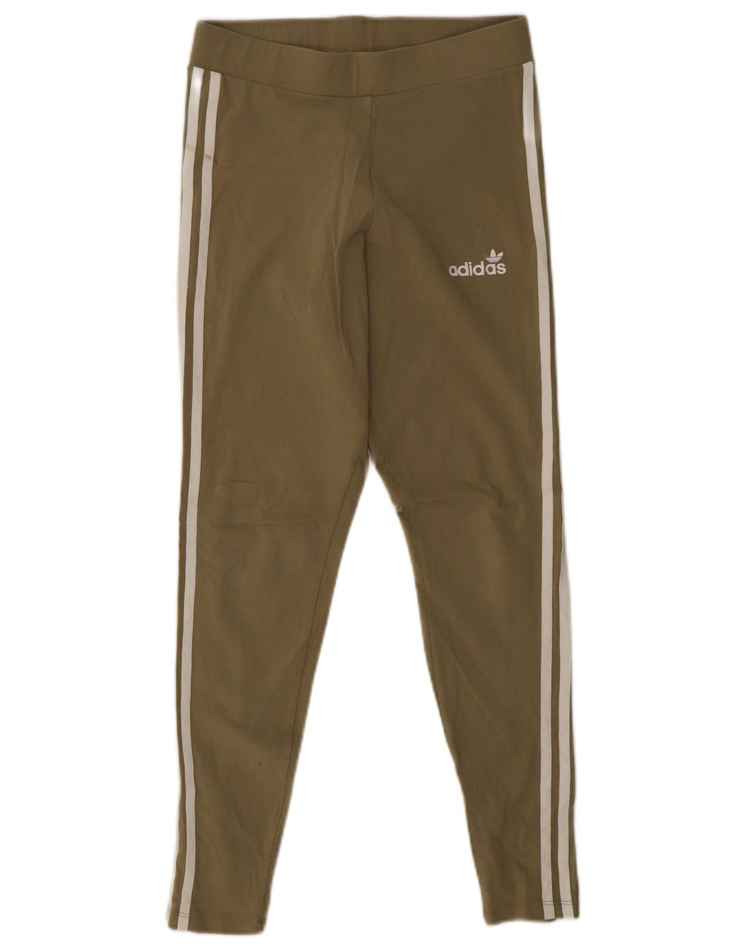 Leggings Adidas da donna UK 12 cotone kaki medio