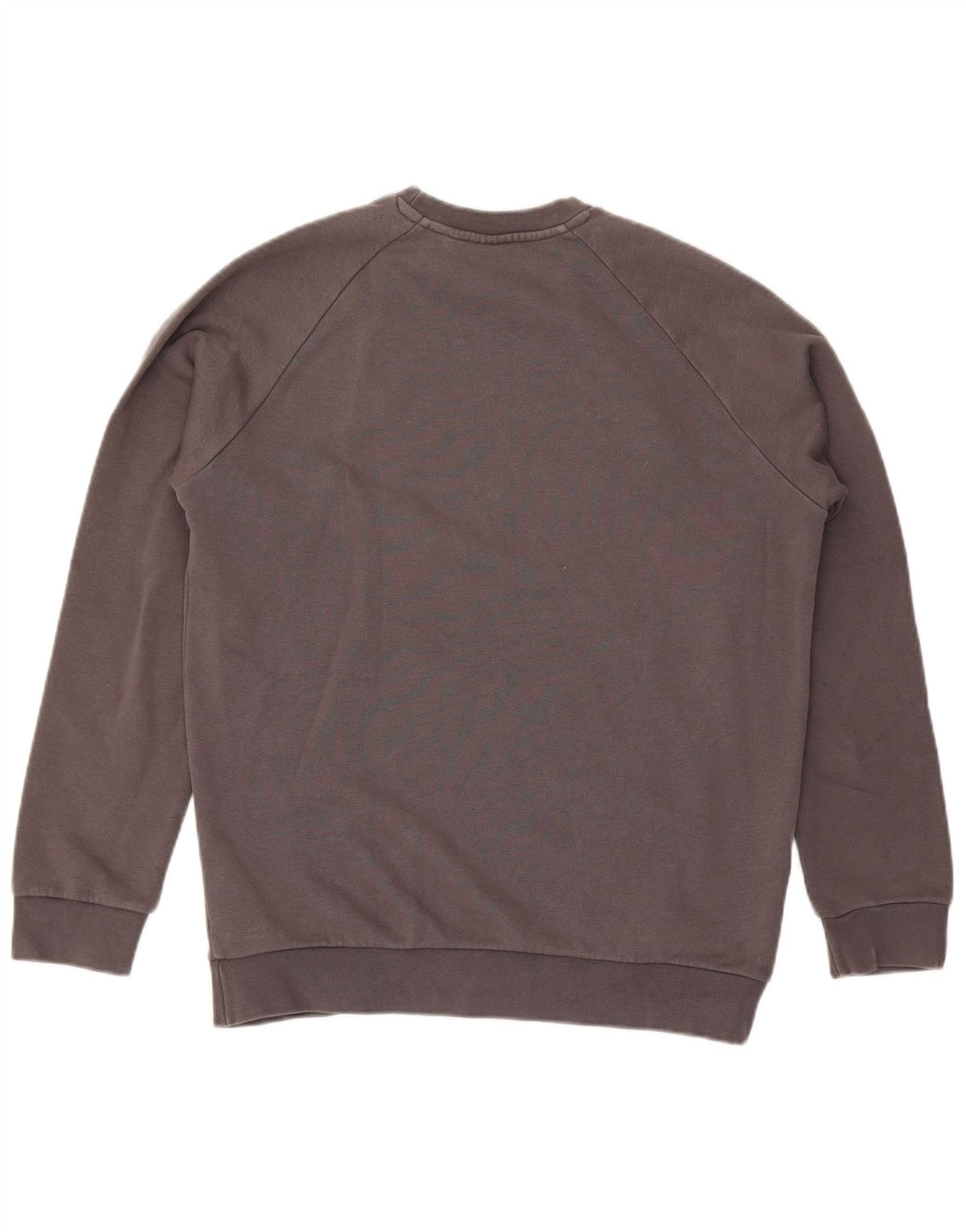 Felpa Adidas Uomo Maglione Cotone Grigio Medio