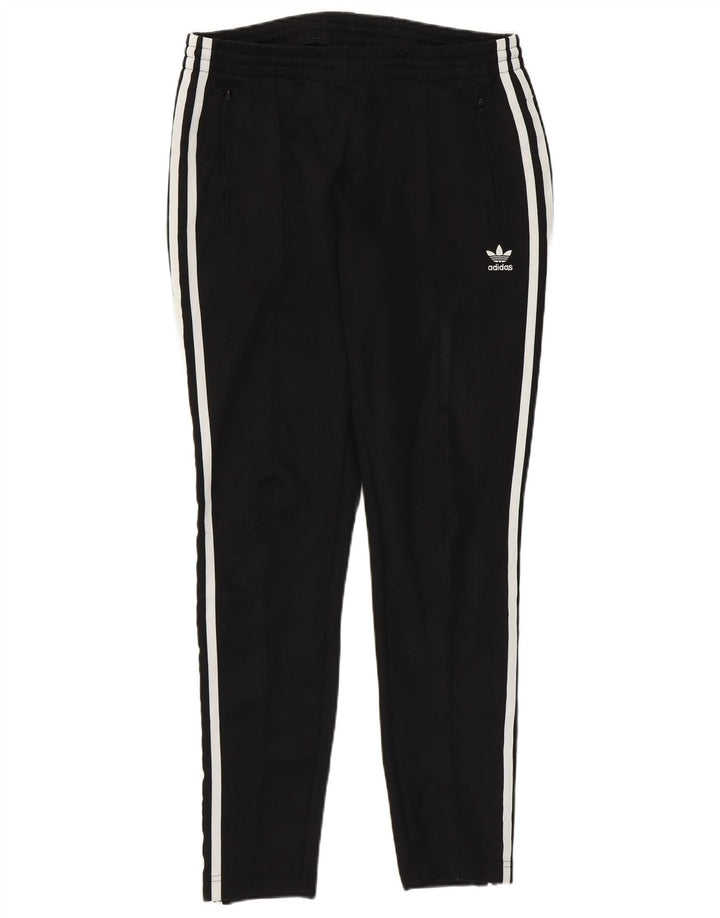 Pantaloni da tuta da donna Adidas UK 14 Large Nero Poliestere
