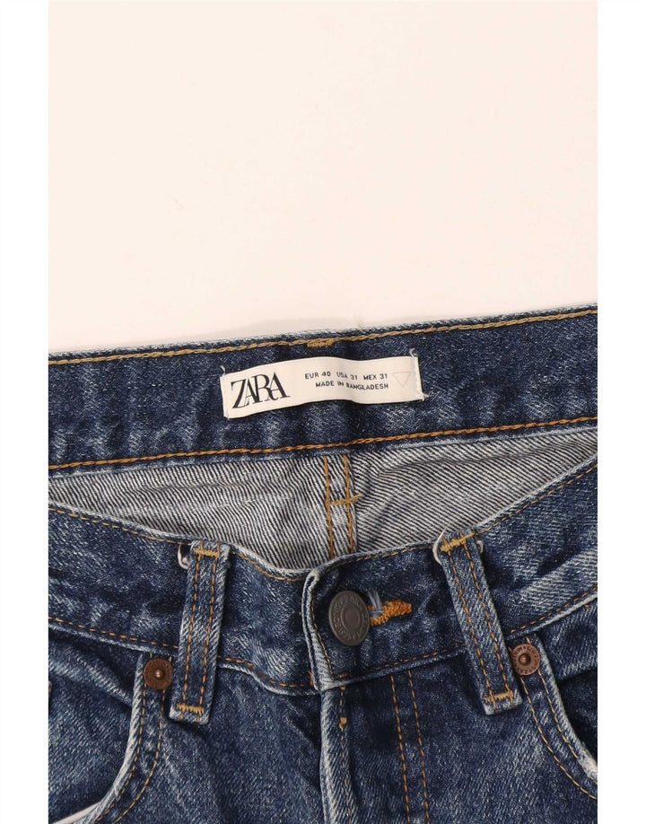 Jeans corti da uomo Zara EU 40 medio W31 L25 blu