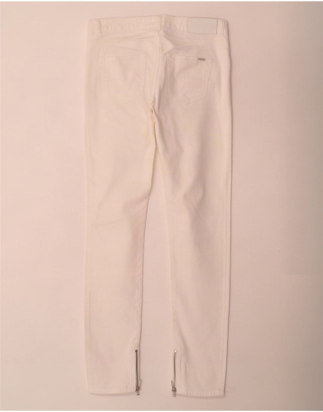 Jeans slim da donna Hugo Boss W28 L32 cotone bianco