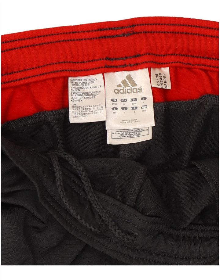 Pantaloni da tuta da uomo Adidas UK 40/42 Poliestere color block grigio medio