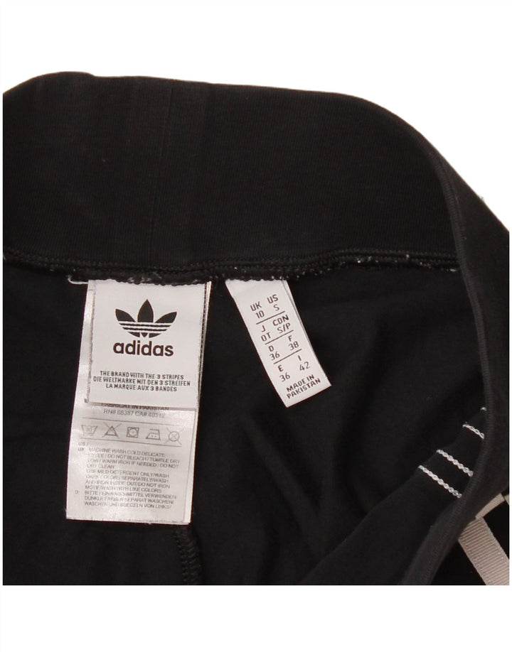 Leggings Adidas da donna UK 10 piccolo cotone nero
