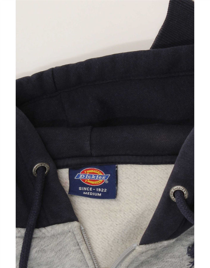 Dickies Maglione con cappuccio e zip da uomo grigio medio Colourblock