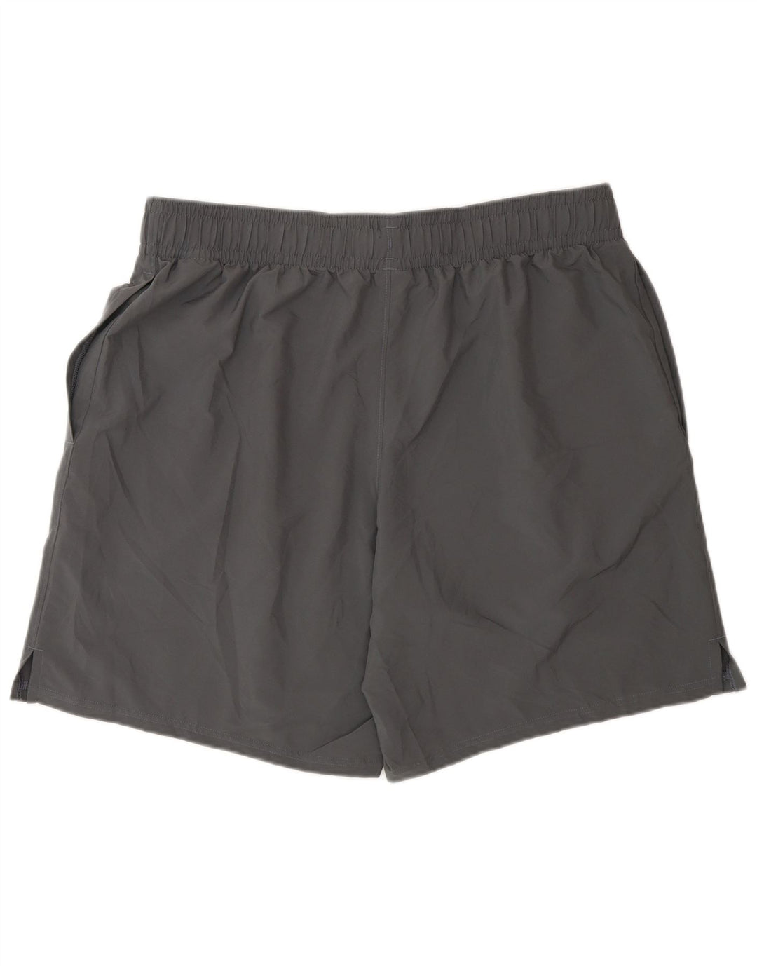 Pantaloncini sportivi regolari con grafica da uomo Under Armour XL poliestere grigio