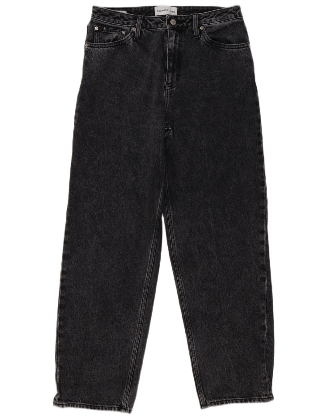 Jeans dritti da donna Calvin Klein W29 L31 Grigi