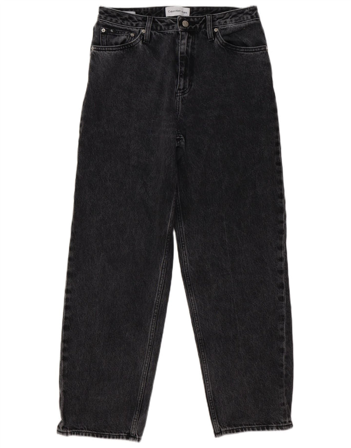 Jeans dritti da donna Calvin Klein W29 L31 Grigi