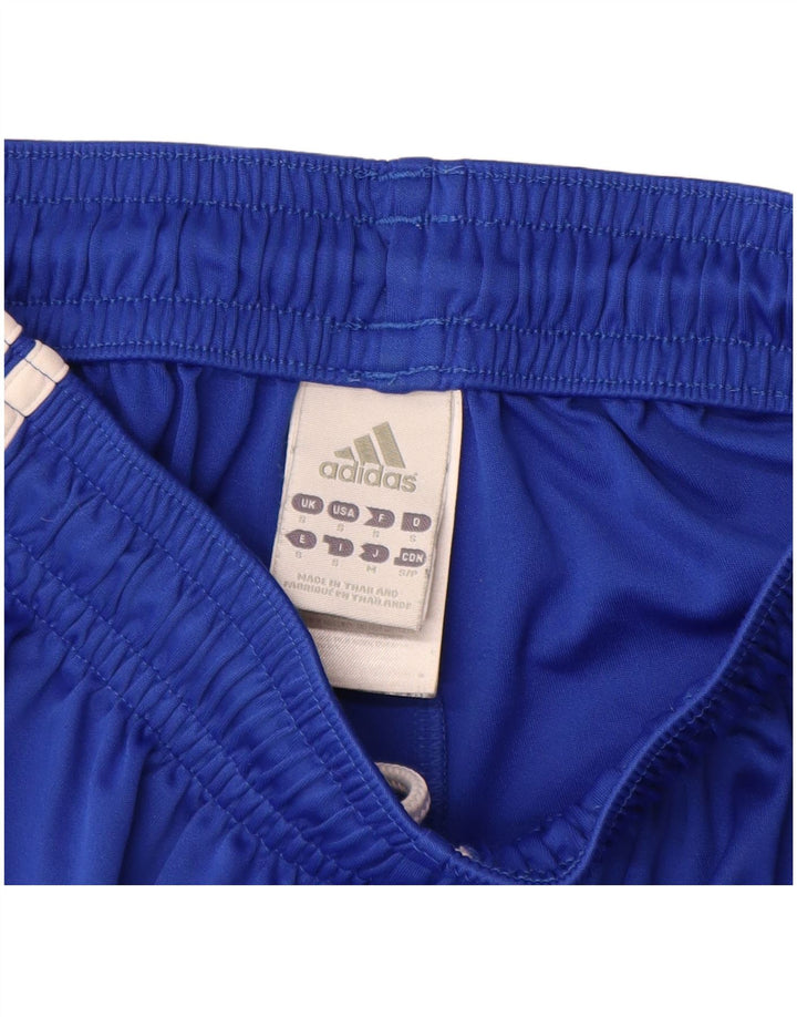 Pantaloncini sportivi ADIDAS da ragazzo Climalite 9-10 anni piccoli in poliestere blu