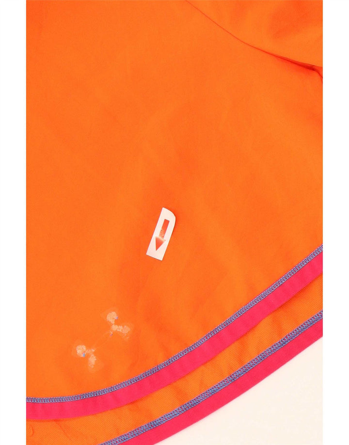 Pantaloncini sportivi da donna Under Armour UK 8 Small Poliestere a righe arancioni