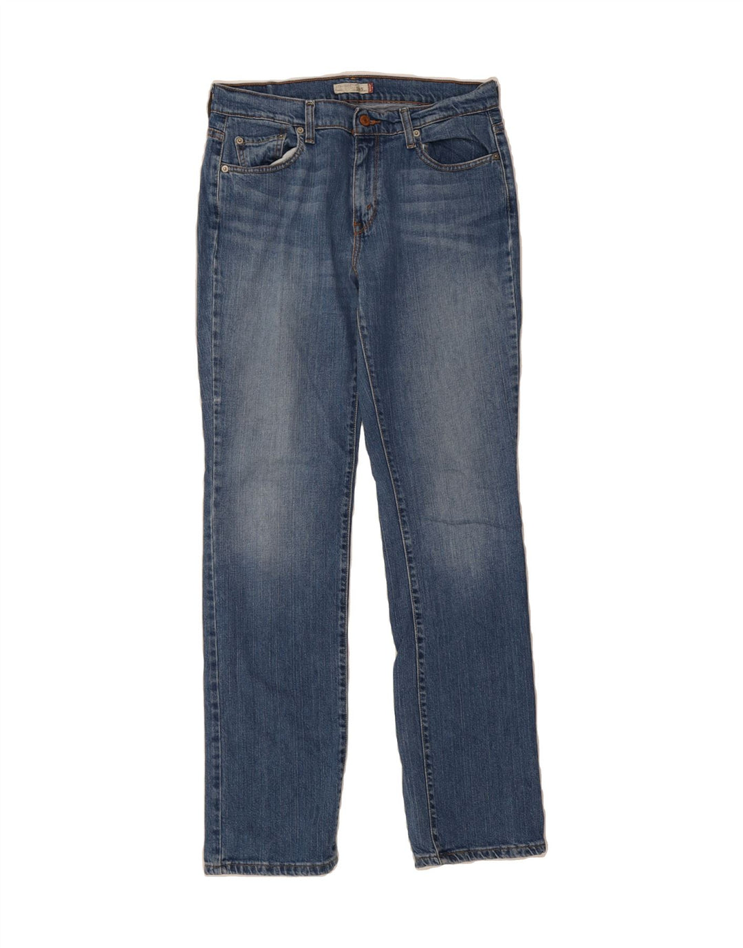 LEVI'S Womens 543 Straight Jeans US 10 Large W32 L32 Blue Cotton Vintage Levi's and Second-Hand Levi's from Messina Hembry 