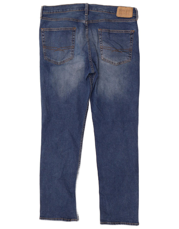 Jeans slim firmati da uomo Levi's W36 L30 in cotone blu