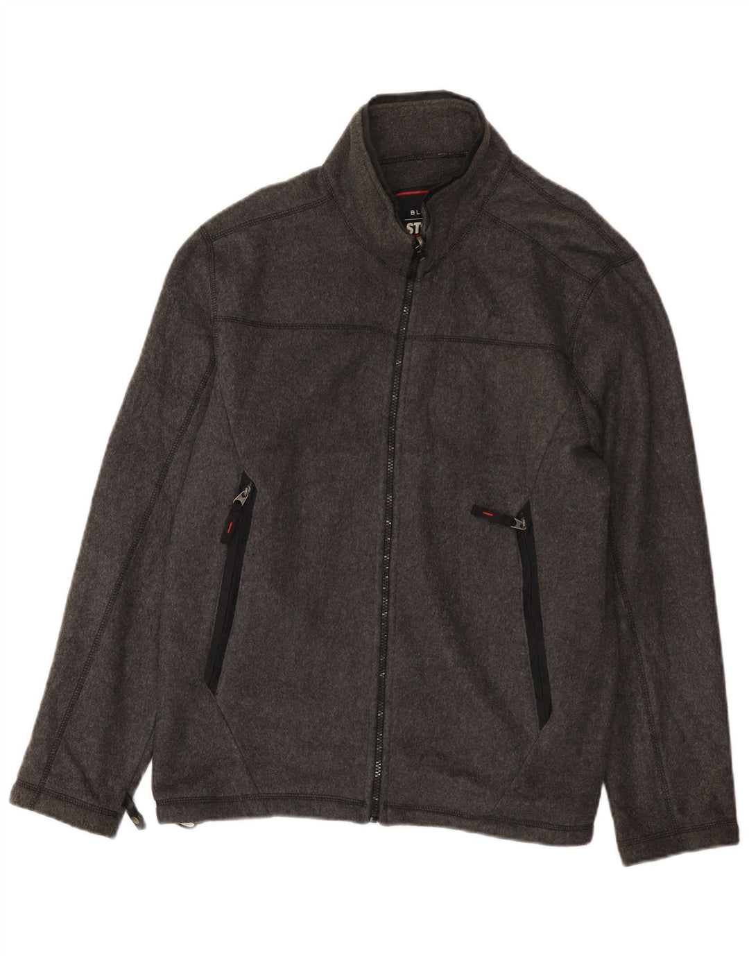 Giacca in pile da uomo Marks & Spencer UK 38 Poliammide grigio medio