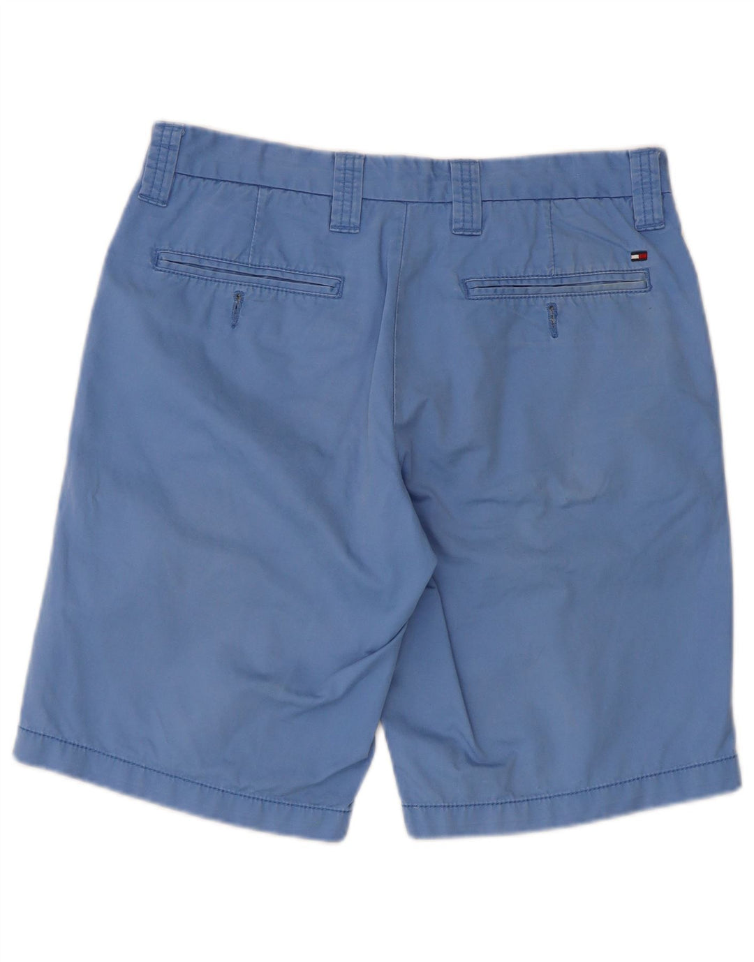 Pantaloncini chino da uomo Tommy Hilfiger W31 cotone blu medio