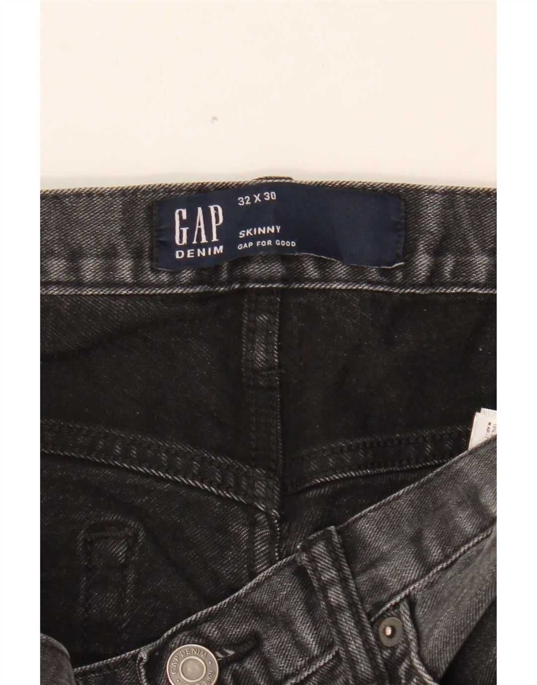 Jeans skinny da donna Gap W32 L30 cotone nero