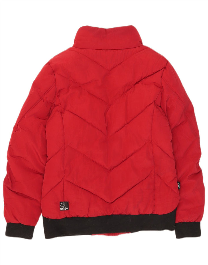 Giacca imbottita da donna KHUJO UK 6 XS Poliestere color block rosso