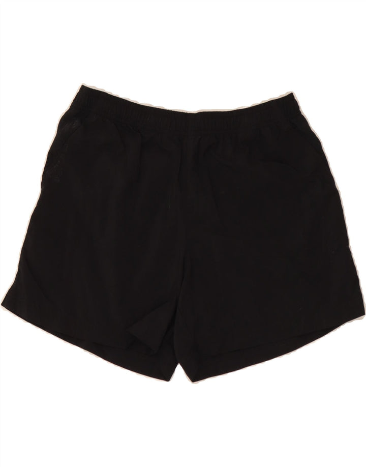 COLUMBIA Womens Sport Shorts UK 12 Medium Black Polyester Vintage Columbia and Second-Hand Columbia from Messina Hembry 