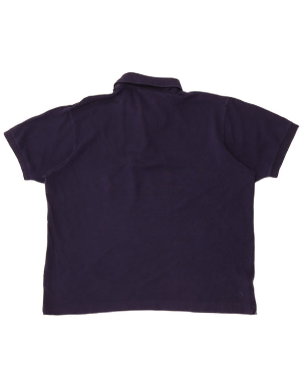 Polo Lacoste da uomo vestibilità classica taglia 7 2XL blu navy