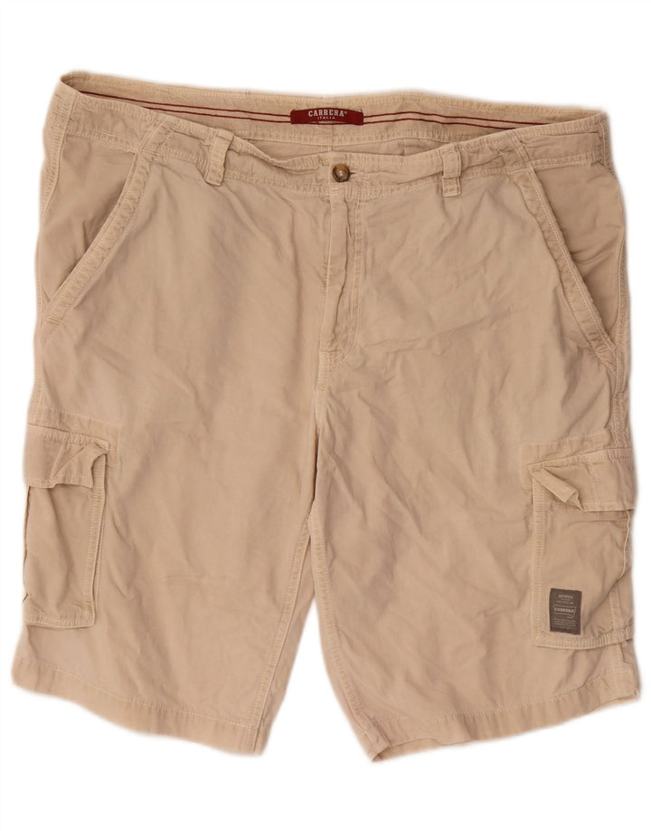 CARRERA Pantaloncini cargo da uomo 618 W42 2XL Cotone beige
