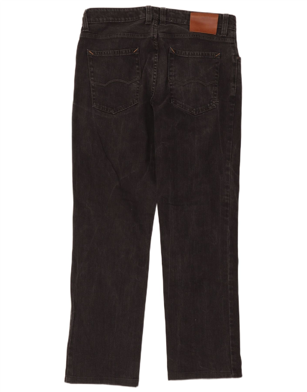 Jeans dritti da uomo Camel Active W36 L34 cotone nero