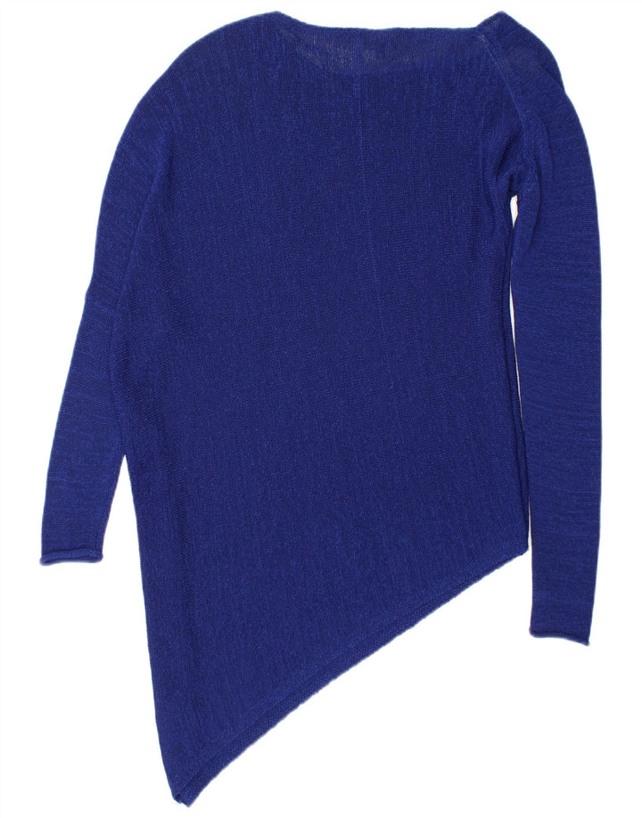 Maglione maglione con scollo a barca da donna Phase Eight UK 12 Medio Blu navy