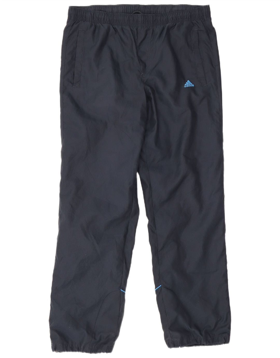 Pantaloni da tuta da uomo Adidas Joggers UK 40/42 Poliestere blu navy medio