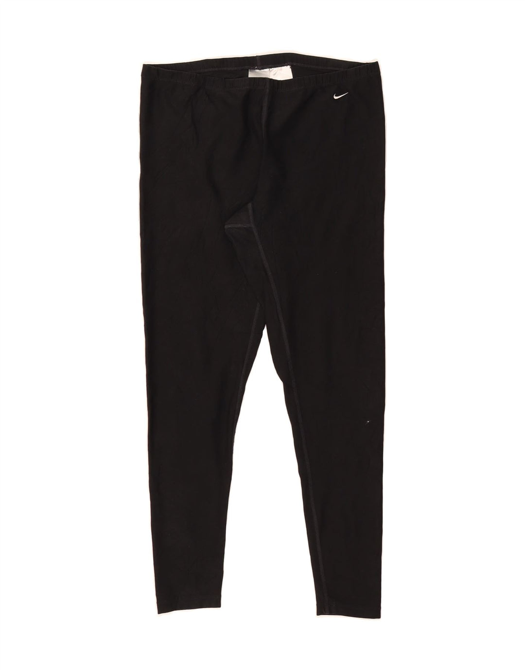 NIKE Girls Leggings 14-15 Years Large Black Polyester Vintage Nike and Second-Hand Nike from Messina Hembry 