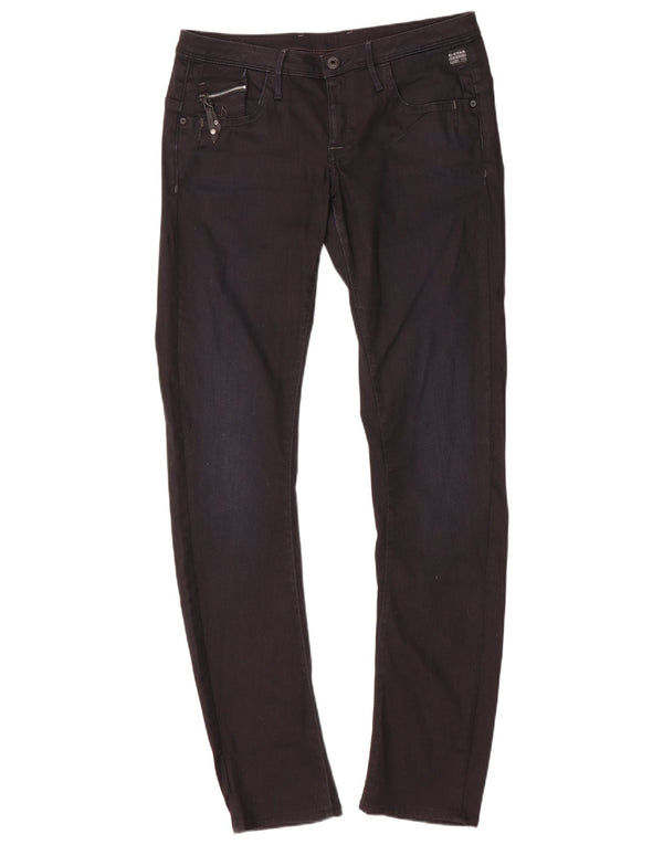 Jeans slim a banana da donna G-Star W30 L34 cotone nero