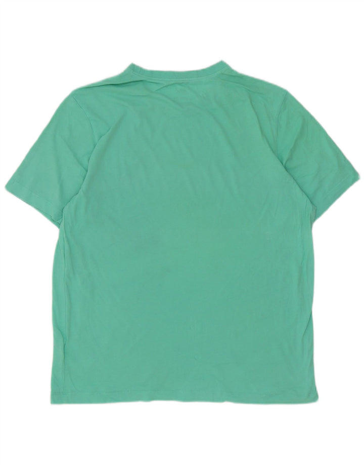 T-shirt Nike da uomo Top XL in cotone turchese