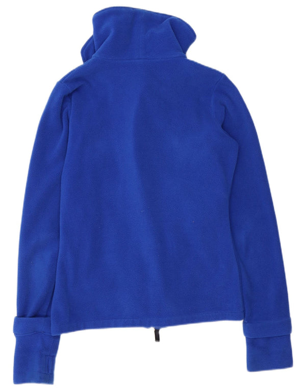 Giacca in pile grafica da donna BENCH UK 14 Poliestere blu medio