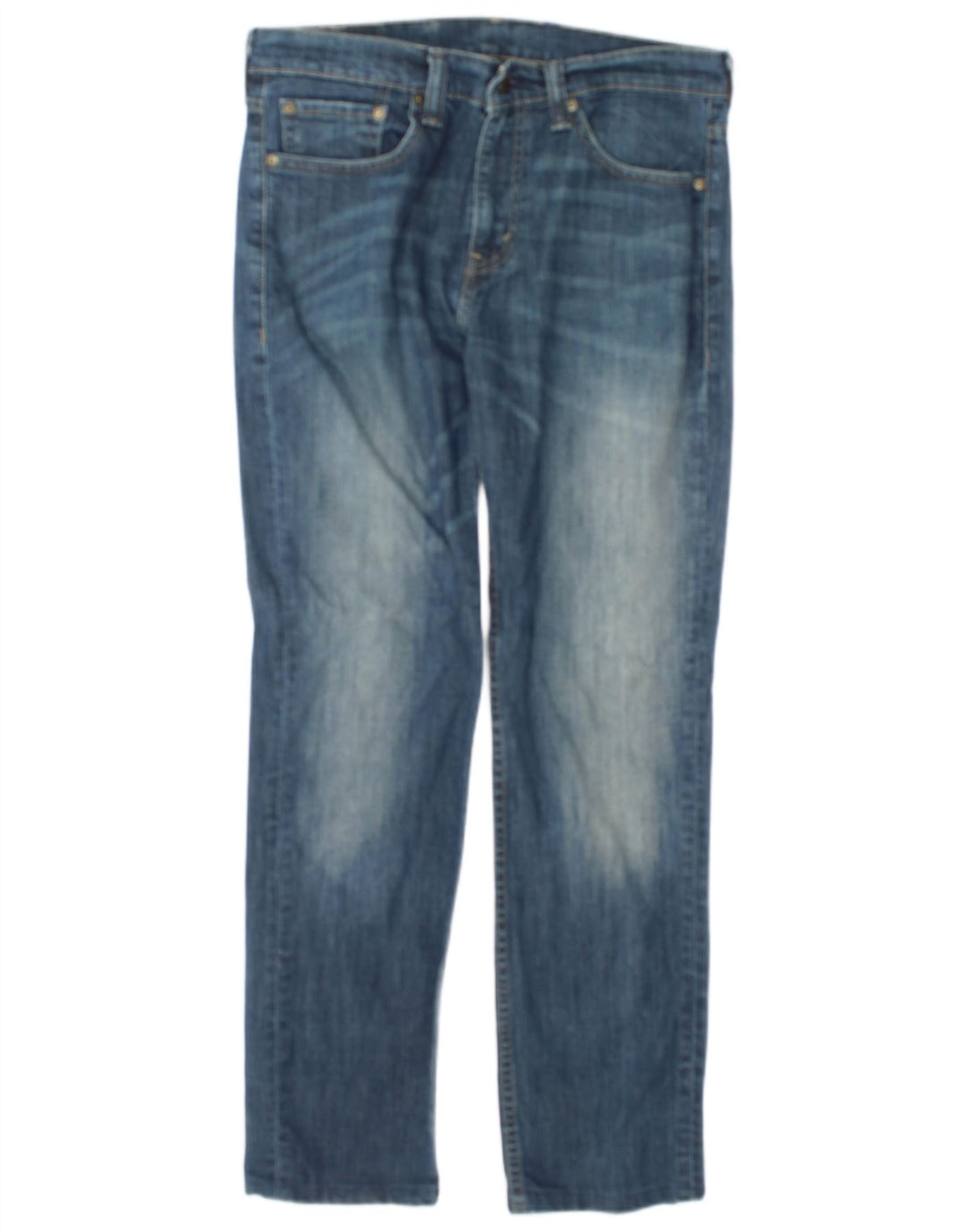 Levi's Uomo 511 Slim Jeans W32 L32 Cotone Blu