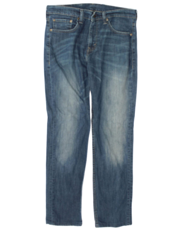 Levi's Uomo 511 Slim Jeans W32 L32 Cotone Blu