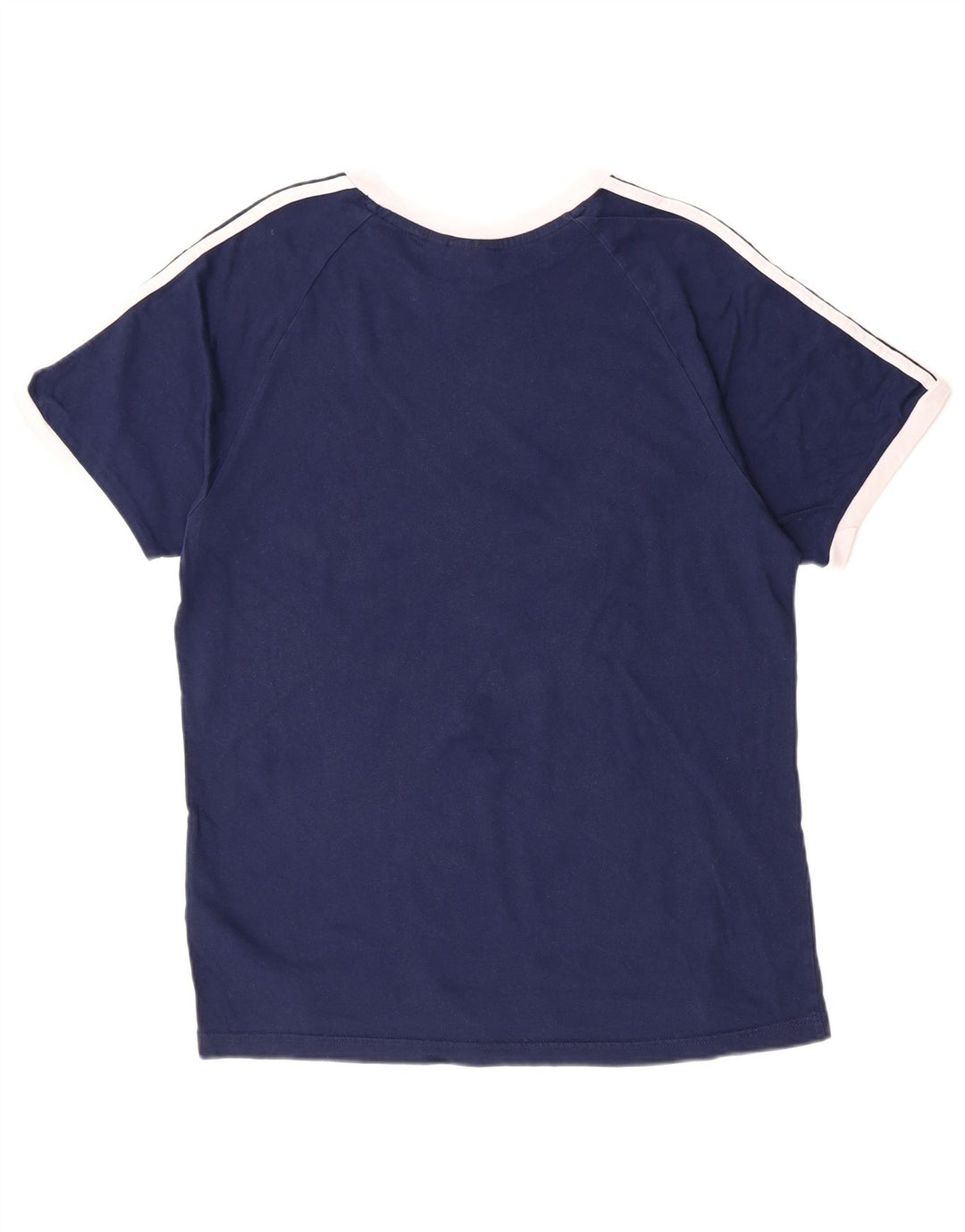 T-shirt da uomo ADIDAS Top grande in cotone blu navy