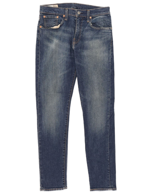 Jeans Levi's Uomo 512 Slim Tapered W31 L32 Cotone Blu