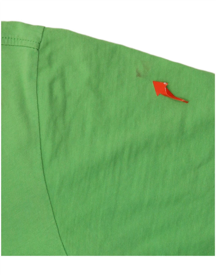 T-shirt grafica da uomo Champion Top verde medio