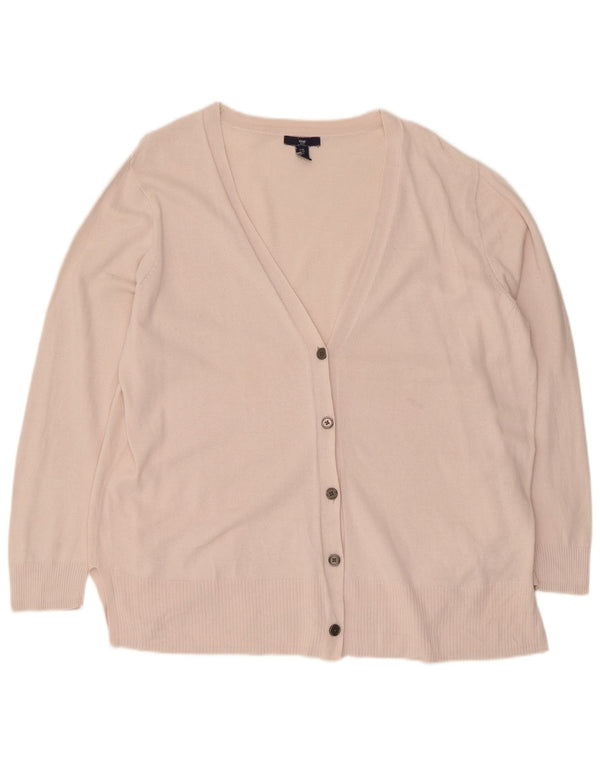 Maglione cardigan da donna Gap UK 18 XL cotone rosa