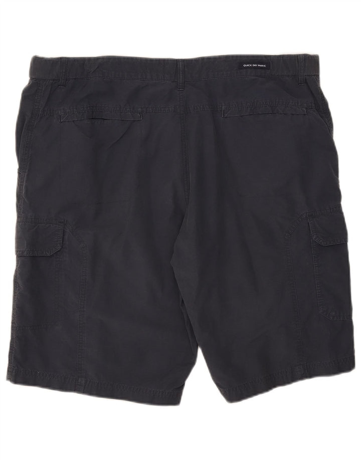 Pantaloncini cargo da uomo Marks & Spencer W40 XL Blu navy