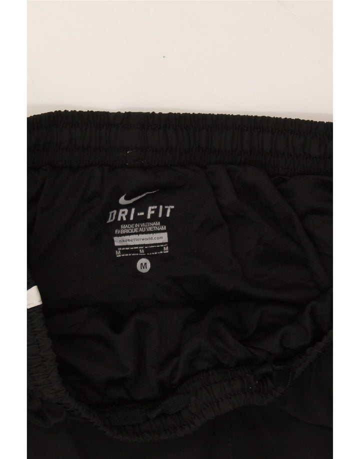 NIKE Womens Dri Fit Sport Shorts UK 14 Medium Black Polyester Vintage Nike and Second-Hand Nike from Messina Hembry 