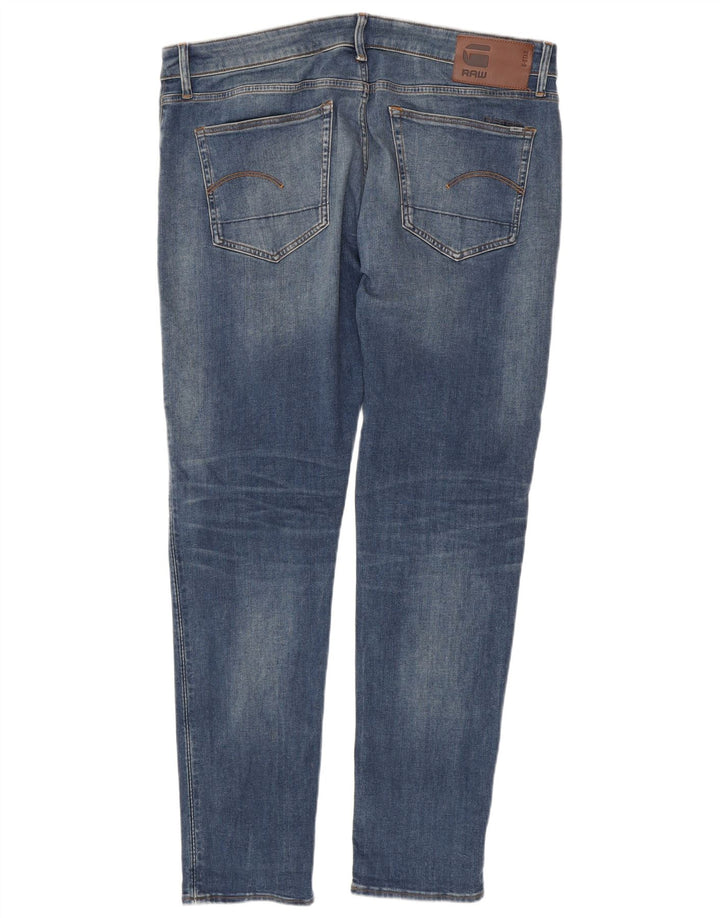Jeans slim da uomo G-STAR 3301 W38 L34 cotone blu