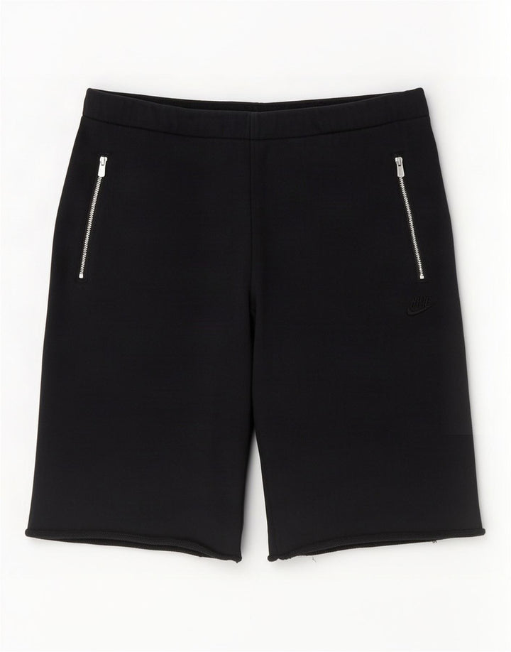 Pantaloncini sportivi Nike da uomo, cotone medio nero