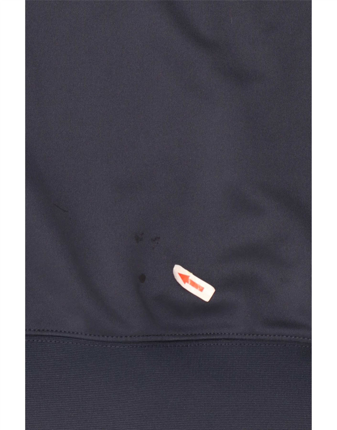 Felpa con cappuccio e zip Nike da uomo, piccola, in poliestere color block blu navy