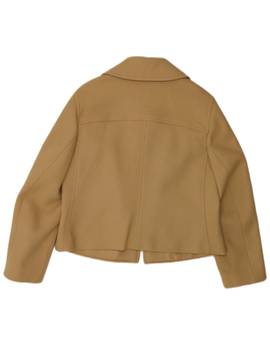 Giacca blazer da donna con zip intera Bogner UK 16 grande lana beige