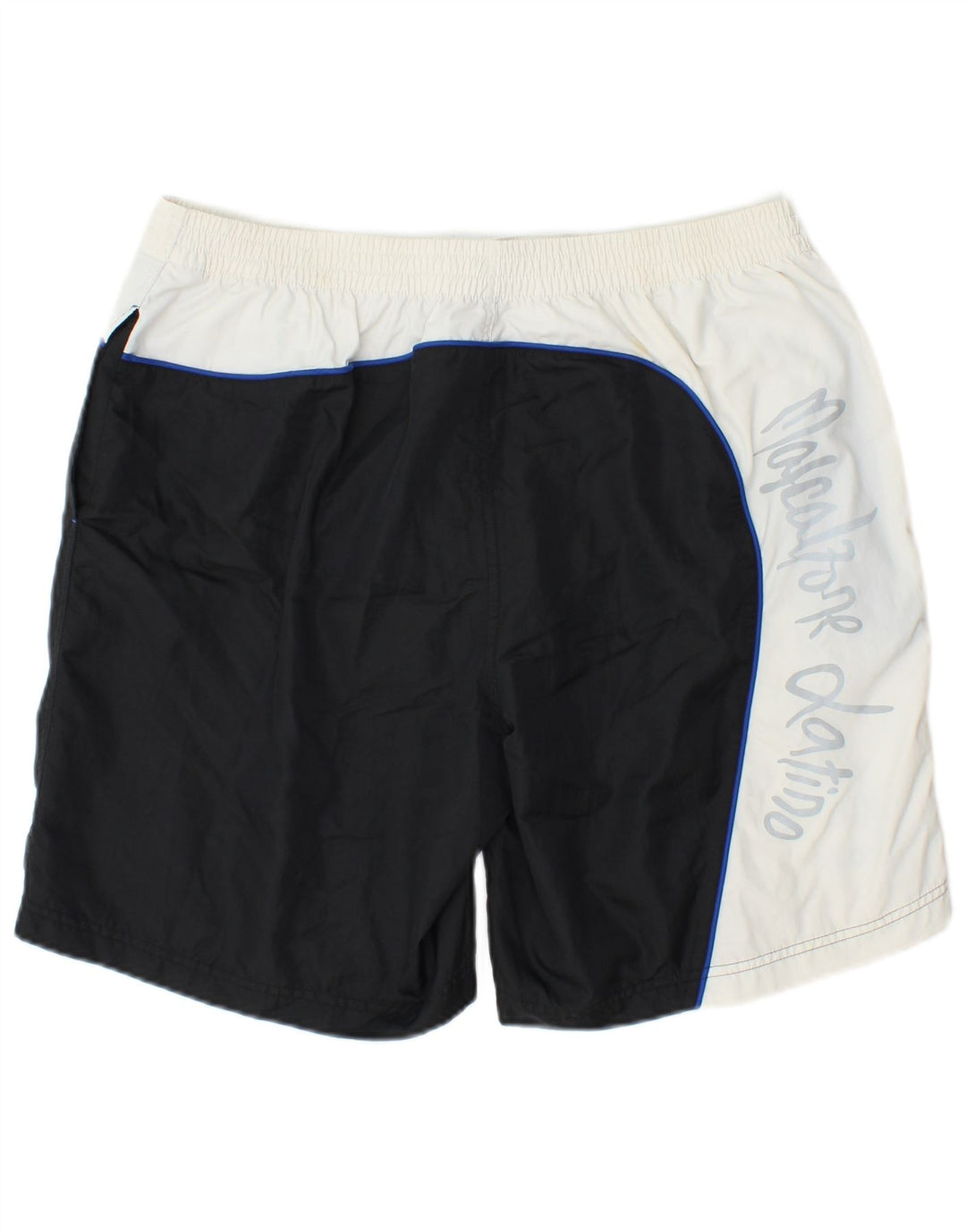 Pantaloncini da bagno da uomo Kappa XL neri in poliammide color block